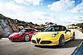 Alfa Romeo 4C Spider und Alfa Romeo 4C